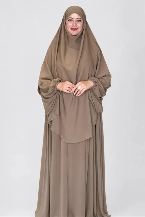 جلباب ريحان بني 