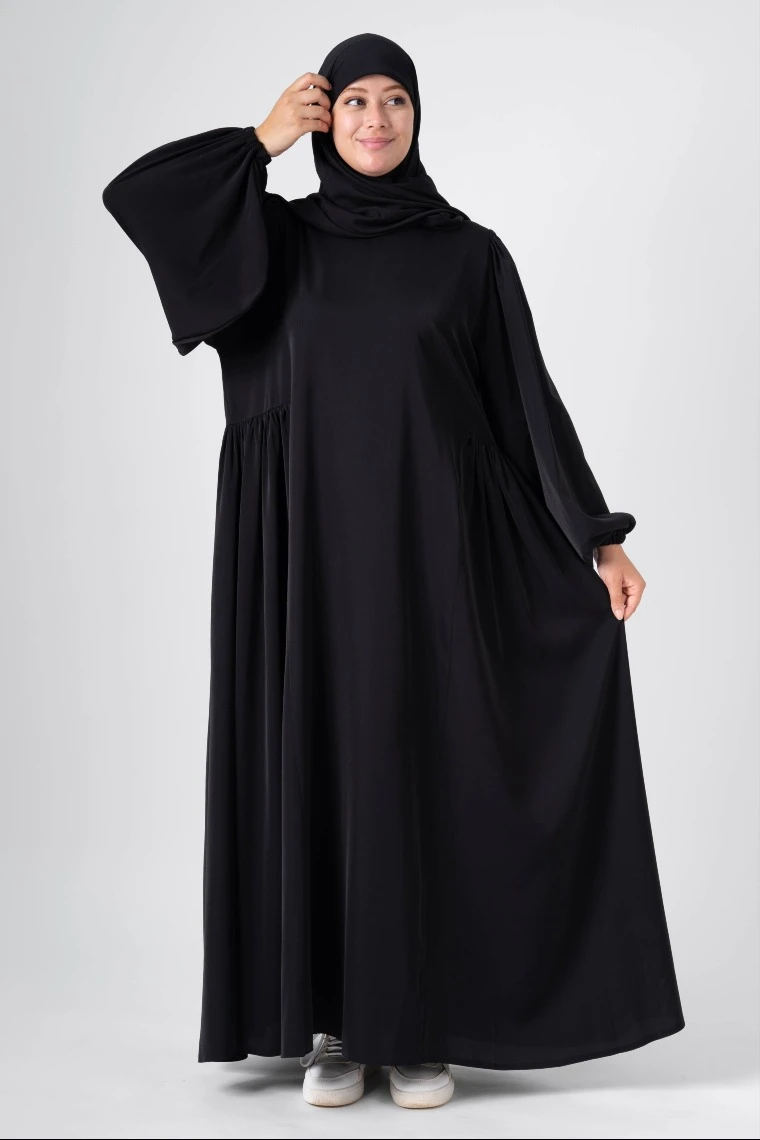 حجاب الرَّيحان أسود - Image 1