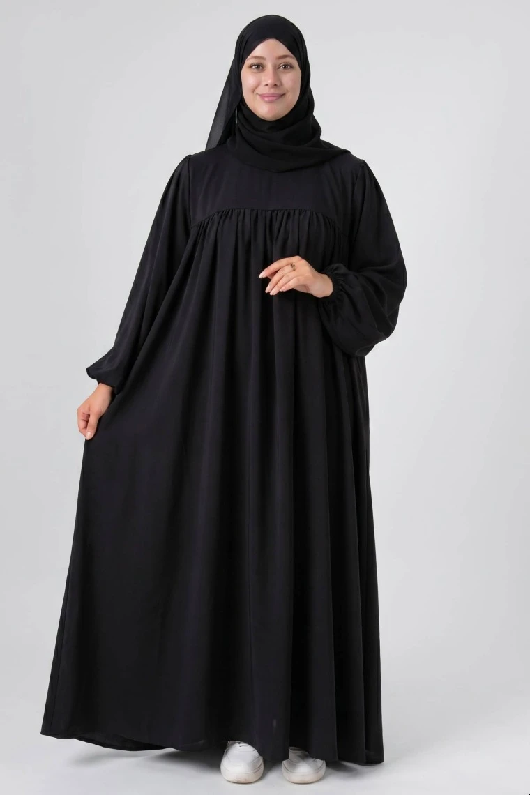 حجاب الملكة أسود  - Image 1
